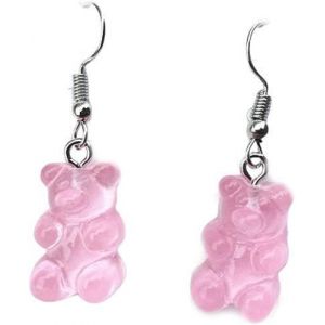 KAL-Boucles D'Oreilles Ours En Gominola | Femme | Bonbons Ours Couleurs - Neuf
