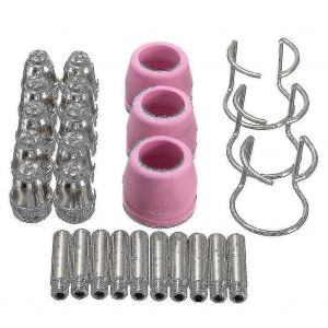 26pcs Plasma Cutter Kit SG-55 AG-60 WSD-60P Buse de pointe de torche de coupe - Neuf