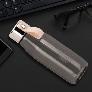 Hjlian Bouteille D'eau Simple Et Portable Pour L'exterieur Et L'interieur, Ideale Pour Le Sport, 480 Ml (Kaki) - Neuf
