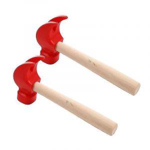 Jouet Marteau Manche En Bois - Lot De 2 Pi&egrave;ces-hao - Neuf