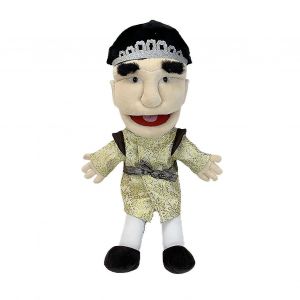 Peluche marionnette Jeffy, petite marionnette Jeffy, marionnettes amusantes et espiègles avec bouche fonctionnelle, pour enfants, garçons et filles, jeux de rôle, Storytelli-40CMZhu Chenglong - Neuf