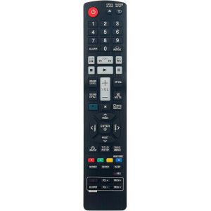 Nouveau AKB73275506 Télécommande de Remplacement AKB73275506 DVD Player Télécommande pour LG HX966TZ HX976TZW HX906PA BLU-Ray Disc Home Theater System Remote Controller - Neuf