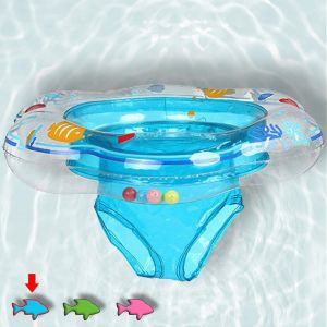 Bébé Bouée - Siège De Piscine Pour Les Enfants De 6 Mois À 3 Ans, La Piscine Gonflable Flottant Pour Les Enfants - Neuf