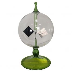 Moulin &Agrave; Vent Rotatif En Verre &Agrave; 4 Pales, Aliment&eacute; Par L'&eacute;nergie Solaire, Radiom&egrave;tre Crookes, Moulin &Agrave; Lumi&egrave;re/Enseignement &Eacute;ducatif S - Neuf