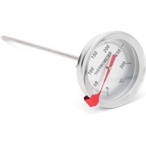 Thermom&egrave;tre &agrave; friture en acier inoxydable, outil de mesure pour po&ecirc;le &agrave; huile, friture et r&ocirc;tissage, avec E - Neuf