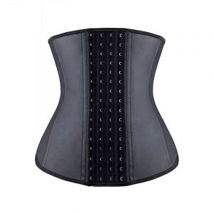 Corset Amincissant En Latex Pour Femme, Sous La Poitrine, Cintré, Modelant Le Corps, Avec 4 Crochets - Neuf