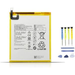 Hb2899c0ecw Tablet Batteria Compatibile Con Huawei Mediapad M3 M5 8.4" & Huawei Mediapad T5 10.1" Ags2-W19 Ags2-L03 Ags2-L09 Btv-Dl09 Btv-W09 Sht-Al09 Sht-W09 Ags2-W09 Con Strumenti - Neuf