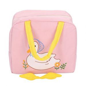 (PINK) Sac &agrave; D&eacute;jeuner Poign&eacute;e Robuste Isolation Thermique &eacute;tanche - Neuf