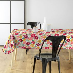 ERYI-Nappe Rectangle (140 X 240 Cm) Milly, Pvc Imprime - Neuf