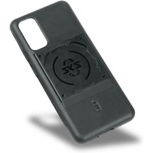 JGD-COMPIT Cover pour Samsung S20, Housse de t&eacute;l&eacute;phone Portable avec Dispositif de Fixation (Compatible avec Le syst&egrave;me COMPIT, en Plastique bi-composant r&eacute;sistant, Toucher agr&eacute;able), Noir - Neuf