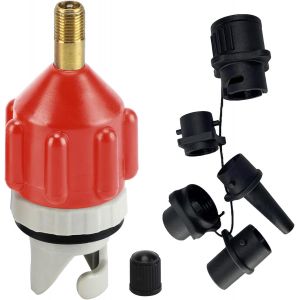 Adaptateur Gonfleur Paddle,Adaptateur De Kayak,Adaptateur De Pompe Sup Avec 4 Buses De Valve D'air Embout Pour Planche À Pagaie,Bateau Gonflable.[B2368] - Neuf
