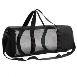 Sac de plongée type sac de sport pour équipement de plongée, sac à main pliable en filet résistant avec fermetures éclair, idéal pour les sports de plongée. - Neuf