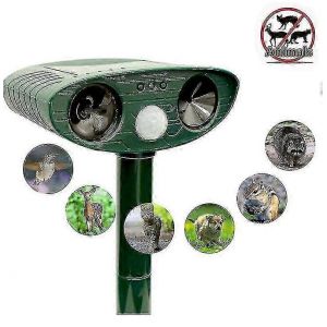 R&eacute;pulsif &Agrave; Ultrasons Pour Chats, R&eacute;pulsif Solaire &Eacute;tanche Contre Les Nuisibles Pour L'ext&eacute;rieur, R&eacute;pulsif Pour Animaux, Dispositif De Dissuasion Pour Animaux D'ext&eacute;rieur, R&eacute;pulsif &Agrave; Ultrasons Solaire &Eacute;tanche Contre Les Animaux - Neuf