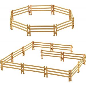 Mevronisshop-Mod&egrave;le De Cl&ocirc;ture Cheval Corral Cl&ocirc;tures Accessoires De F&eacute;e Jardin Cl&ocirc;ture Animaux De La Ferme Maison De Poup&eacute;e Bricolage Fournitures De D&eacute;coration De Paysage Miniature - Neuf