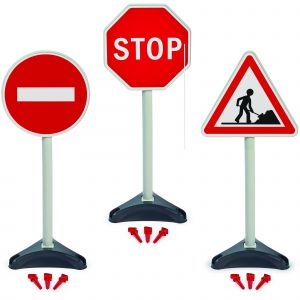 ECOIFFIER 3 Panneaux de signalisation - Neuf