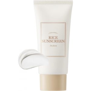 Checarzhn--No1-Cran Solaire Au Riz 50 Ml, Physique, Extrait De Riz 41%, Oxyde De Zinc Non Nano, Respectueux Des Récifs, Protection Solaire De La Peau - Neuf