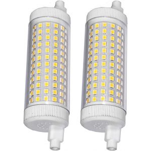Led R7s 118mm 20w Dimmable Light Double Ended J118 2500lm ÉQuivalent LumièRe De TungstèNe HalogèNe 200w Blanc Chaud Projecteur LumièRe De Travail ÉClairage De Paysage De Garage 2PCS - Neuf