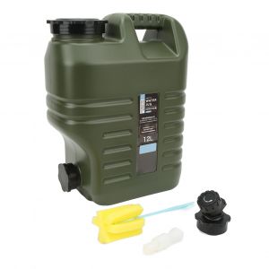 Reservoir D'eau De 12 L, Grande Capacite, Cube De Stockage D'eau, Pour Camping En Plein Air, Avec Robinet, Pour Les Urgences De Vehicules Domestiques - Neuf