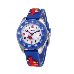 3d Belle Bande Dessin&eacute;e Imperm&eacute;able En Silicone Enfants Quartz Temps Professeur Montre Pour Enfants - Neuf