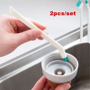 Brosse De Nettoyage Étroite À Long Manche,Portable,Pour Biberon,Outil De Cuisine Domestique,Petite Brosse,2 Pièces/Ensemble #C - Neuf