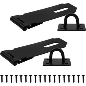 2 piece Screws cadenas 4 inch (100mm) 304 Stainless Steel cadenas for Door Penthouse cabinet with screw - Neuf