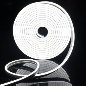 5m Ruban Led 12v Flexible Bande Led N&eacute;on Lumi&egrave;re Blanche &Eacute;tanche Ip65 120 Leds/M Pour Int&eacute;rieur/Ext&eacute;rieur D&eacute;coration(Non Inclus Adaptateur Secteur) - Neuf