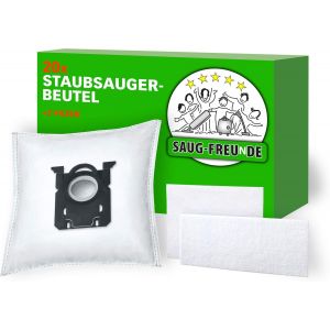 Lot de 20 sacs d'aspirateur pour ELECTROLUX PowerForce, EPF61RR, EPF621S, EPF6GREEN, EPF63EB, EPF65BR, EPF6ANIMAL, EPF6TURBO, EPF61RT, EPF62IST, EPF63DB, IPF63EB-S - Neuf
