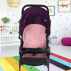 1 Coussin De Siege De Poussette Pour Bebe, Tapis De Glace Pour Enfants, Coussin Rafraichissant D'ete (Rose) - Neuf