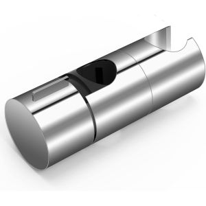 Porte de douche, 18-25 mm de Diamètre, Réglable en Chrome ABS + la Main de Conception porte de Douche, Installation Simple, Adapté pour barre de Douche - Neuf