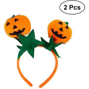Halloween Mignon Citrouille Bandeau Bandeau Cheveux Cerceau Casque Halloween Costume De F&ecirc;te Accessoires (Rouge Orange) Fournitures De F&ecirc;te - Neuf