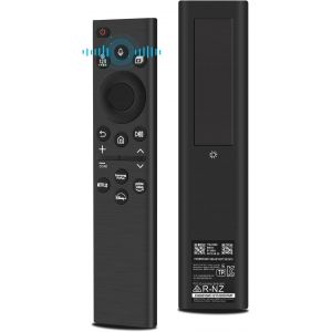 Senior-Replacement Voice Remote Control For Samsung, Bn59-01385A Rechargeable Voice Control Remote Control For Sam-Sung Smart Tv, Remote Controls For Samsung 2021-2023 Smart Tv[L182] - Neuf