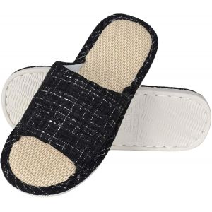 Kalanka-Chaussons Antidérapant Homme Femme Pantoufles Confortable Léger Été Chaussures Pour La Maison Bout Ouvert Accueil Chaussures - Neuf