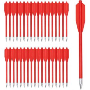 Flèche Arbalète Pistolet En Plastique Pour Cible De Fleche Arbalete De 50 Lb/80 Lb,6.3"" Boulons D'arbalète Pour Pratiquer La Cible De Tir Et La Chasse Au Petit Gibier (12/36pcs).[B1643] - Neuf