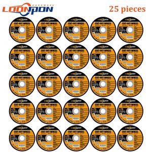 Roues découpées en résine de 75mm,disque de coupe en métal,meuleuse Dremel,meuleuse d'angle rotative pour métal et fer -25 pieces - Neuf