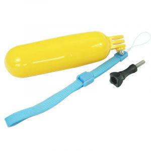 poignée flottante stabilisé bobber main poignée + dragonne pour la caméra vidéo GoPro (jaune) - Neuf