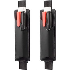 Porte-plume, porte-Crayon, Stylo, Pochette Sac, pour les ordinateurs Portables, les Revues, Dur Tablette Couvre. Ultra Design Plat, Amovible, Élastique, Haut De Gamme Doux Au Toucher - Neuf