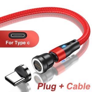Aufu 5a C&acirc;ble De Charge Rapide Magn&eacute;tique C&acirc;ble Usb Type C Pour Iphone 15 Samsung Huawei Xiaomi C&acirc;ble De Chargeur Magn&eacute;tique C&acirc;ble Usb 2m.Red For Type-C.1m - Neuf
