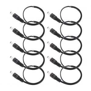 Lot de 10 paires de connecteurs d'alimentation CC males et femelles - Neuf