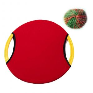 Jeu Interactif De Rebond Et De Lancer De Pagaie Pour Enfants, Amélioration De La Motricité, Divertissement En Plein Air Pour Enfants, Jaune-Rouge - Neuf