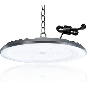 LIUX-Ufo Led High Bay Light 200W,20000Lm Ufo Eclairage Led Garage,Lampe Eclairage Atelier,Ip66 Étanche Lampe Industrielle Pour Garages Entrepôts Stades Couverts Usines - Neuf