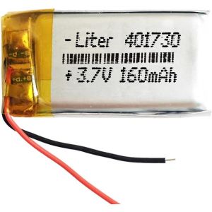 Mdy-Batterie 401730 Lipo 3.7v 160mah 0.592wh 1s 5c Liter Energy Battery Pour L'électronique Rechargeable Téléphone Portable Smartwatch Gps - Ne Convient Pas À La Radiocommande 32x17x4mm (160mah|40173 - Neuf