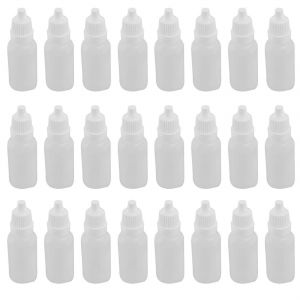 100PCS 15Ml Vide En Plastique Compressible Compte-Gouttes Yeux Liquide Compte-Gouttes Bouteilles Rechargeables - Neuf