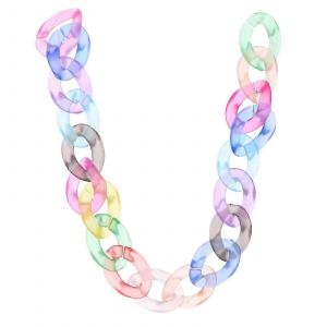 Anneaux De Cha&icirc;ne Pour Bijoux Faits Maison Et Attaches De Sac Pratiques - Neuf