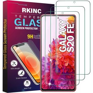 Verre Tremp&eacute; [Lot De 3] Pour Samsung Galaxy S20 Fe / S20 Fe 5g, Film Protection &Eacute;cran, Duret&eacute; 9h 0,33 Mm Hd Glass [Garantie &Agrave; Vie][Sans Bulles D'air][R&eacute;sistant Aux Rayures] - Neuf