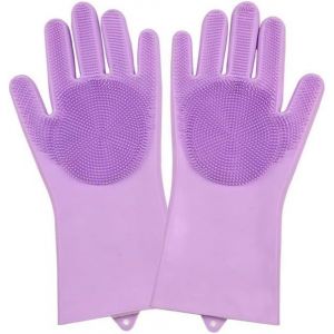 Gants De Toilettage Pour Animaux De Compagnie Brosse Pour Chien Gant De Nettoyage Gant De Massage Gants De Toilettage Gant Pour Travaux M&eacute;nagers.[S29] - Neuf
