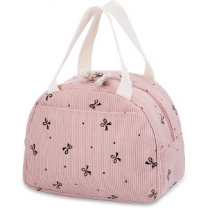 Sac Isotherme Repas Pour Femme, Sac Lunch Isotherme Pour Enfant, Lunch Bag Portable Pour Étudiants, Lunch Box Femme Pour Bureau Travail Déjeuner(Pink Bow) - Neuf