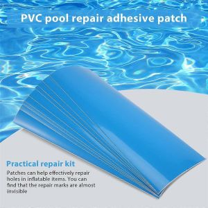 Patchs de r&eacute;paration autocollants pour piscines,kit de r&eacute;paration de piscine,10 pi&egrave;ces - Neuf