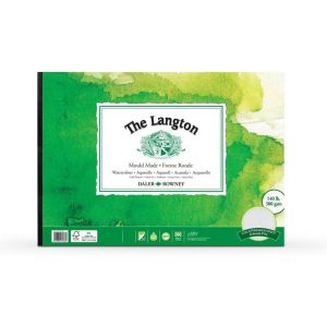 KALANKA-Daler-Rowney Langton Carnet gommé Format A4 300 g/m² - Neuf