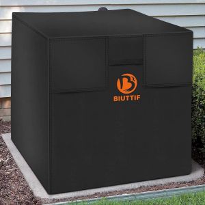 Air Conditionn&eacute; Cas pour les Unit&eacute;s Ext&eacute;rieures - Air climatis&eacute; Central d'Hiver de Cas de plein air, coupe-Vent Agat Complet de Conception 24x24x30 Pouces - Neuf