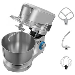 Robot Multifonction de Cuisine 5,7 L-Duoku-M&eacute;langeur sur Socle 1500 W-avec Accessoires Hachoir &agrave; Viande et Blender 1,5 L-6 Vitesses - Neuf
